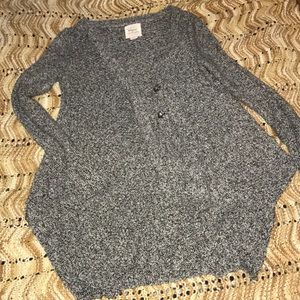 Black and white cardigan